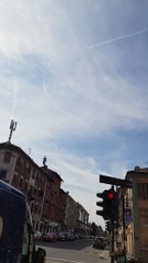 Planes Flying in Winding Ways