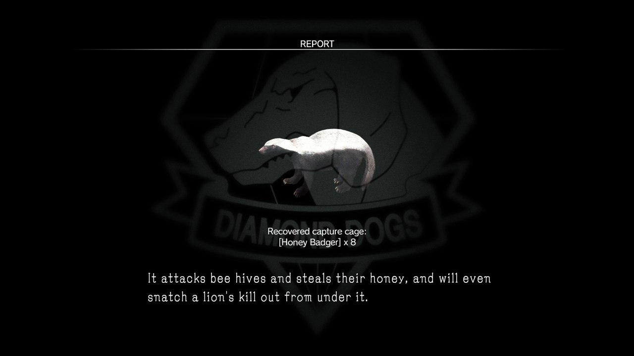 Metal Gear Solid V - Honey Badger