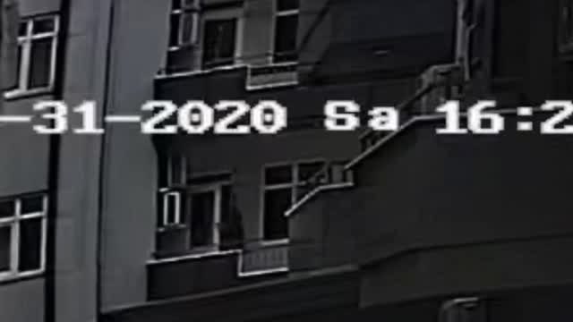 Antalya'da klima hırsızlığı kamerada
