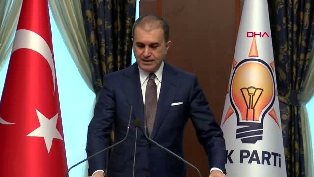 ANKARA Ak Parti Sözcüsü Ömer Çelik, partisinin MYK gündemine ilişkin açıklamalarda bulundu