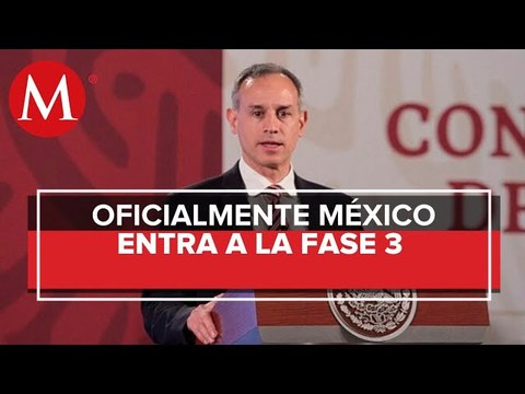 México entra a Fase 3 de pandemia por covid-19, informa Hugo López-Gatell