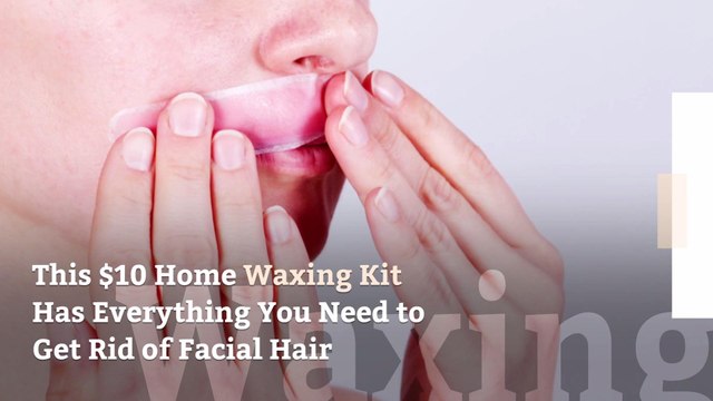 This $10 Home Waxing Kit Has Everything You Need to Get Rid of Facial Hair