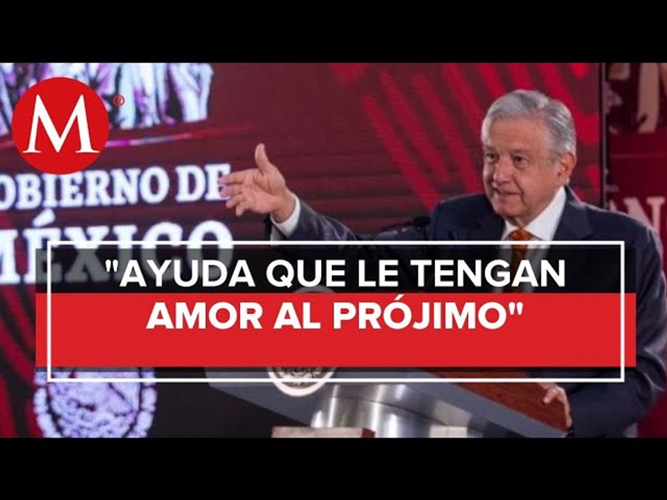 AMLO le manda mensaje a criminales tras entrega de despensas