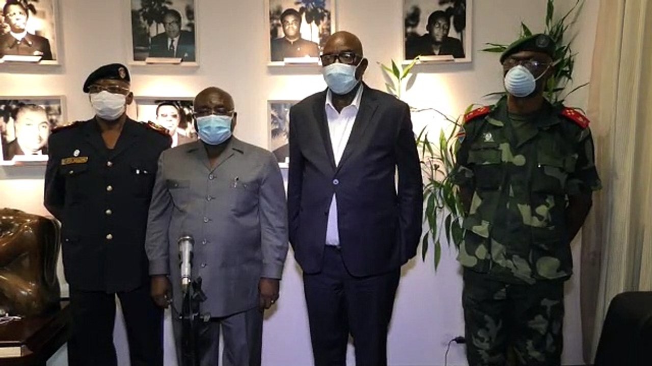 Haut-Katanga: Ilunga Ilunkamba a reçu les responsables des services de sécurité