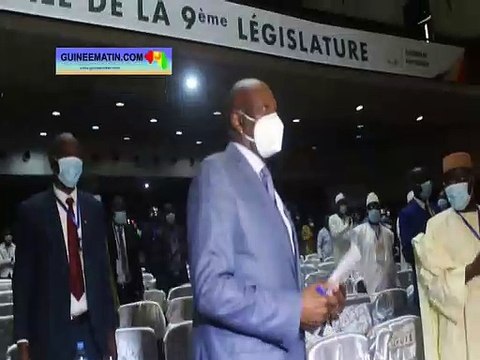 Amadou Damaro Camara élu président de l'Assemblée nationale, voici son tout premier discours