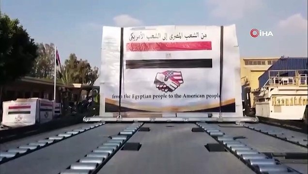 - Covid-19 nedeniyle zor günler geçiren ABD'ye Mısır'dan tıbbi yardım malzemesi- 'Mısır halkından Amerikan halkına'