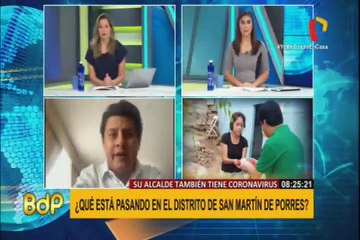 SMP: alcalde no descartó que cuarentena se extienda en el distrito