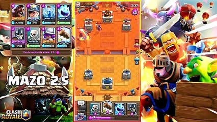 MUY RAPIDO MONTAPUERCO + MINERO!! - NUEVO MAZO DE CICLO RAPIDO EN CLASH ROYALE