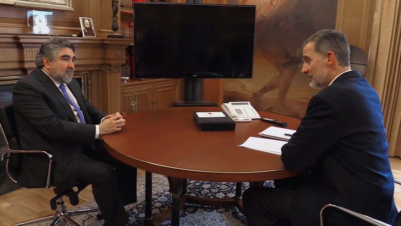 El Rey recibe al ministro de Cultura y Deporte