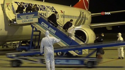 Macaristan'dan 123 kişi  Bingöl'e getirildi