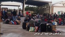 مئات التونسيين العالقين في ليبيا يعودون إلى ديارهم