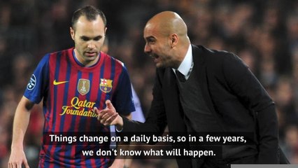 Iniesta eyes up coaching future