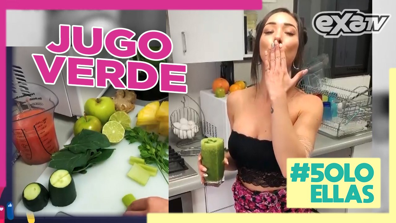¿Para qué es el  jugo verde? Danik Michell te dice en #5OLOELLAS