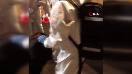 Almanya'dan getirilen Türk vatandaşlarından yetkililere dua