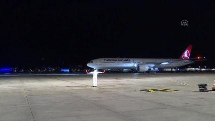 Filistin ve İsrail'den 38 Türk vatandaşı THY uçağıyla Türkiye'ye getirildi