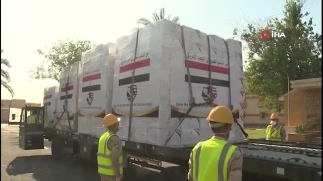 - Covid-19 nedeniyle zor günler geçiren ABD'ye Mısır'dan tıbbi yardım malzemesi- Mısır halkından...
