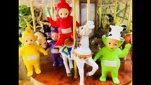 MERRY-GO-ROUND Ride with TELETUBBIES TOYS Video-