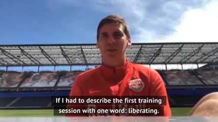 Training again a 'liberating' feeling - Salzburg's Wober