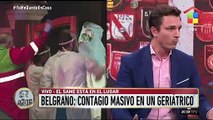 Contagio masivo en un geriátrico de Belgrano