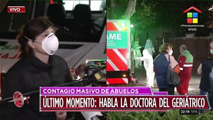 El descargo del la doctora del geriátrico de Belgrano