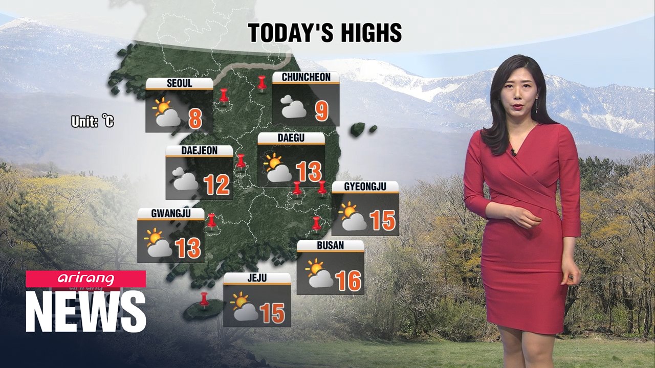 [Weather] Springtime cold blast along with gusty winds