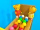 RAINBOW GUMBALLS Marble Run Counting and Learning Colors with DANIEL TIGER TOYS