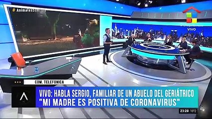 "Mi madre es positiva de coronavirus"