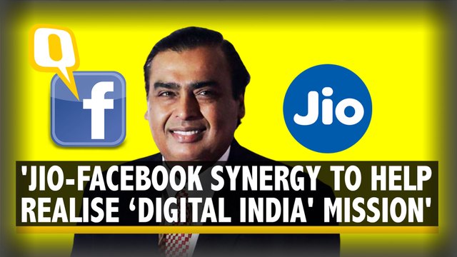 Facebook Buys 9.99% Stake in Reliance Jio for Rs 43,574 Crore