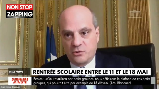 Rentrée scolaire du 11 mai : 15 élèves maximum, calendrier... les annonces de Jean-Michel Blanquer (Vidéo)