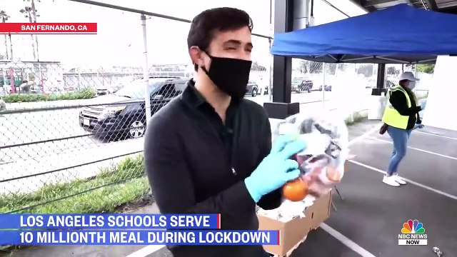 Los Angeles Schools Have Served 10 Million Meals During Lockdown
