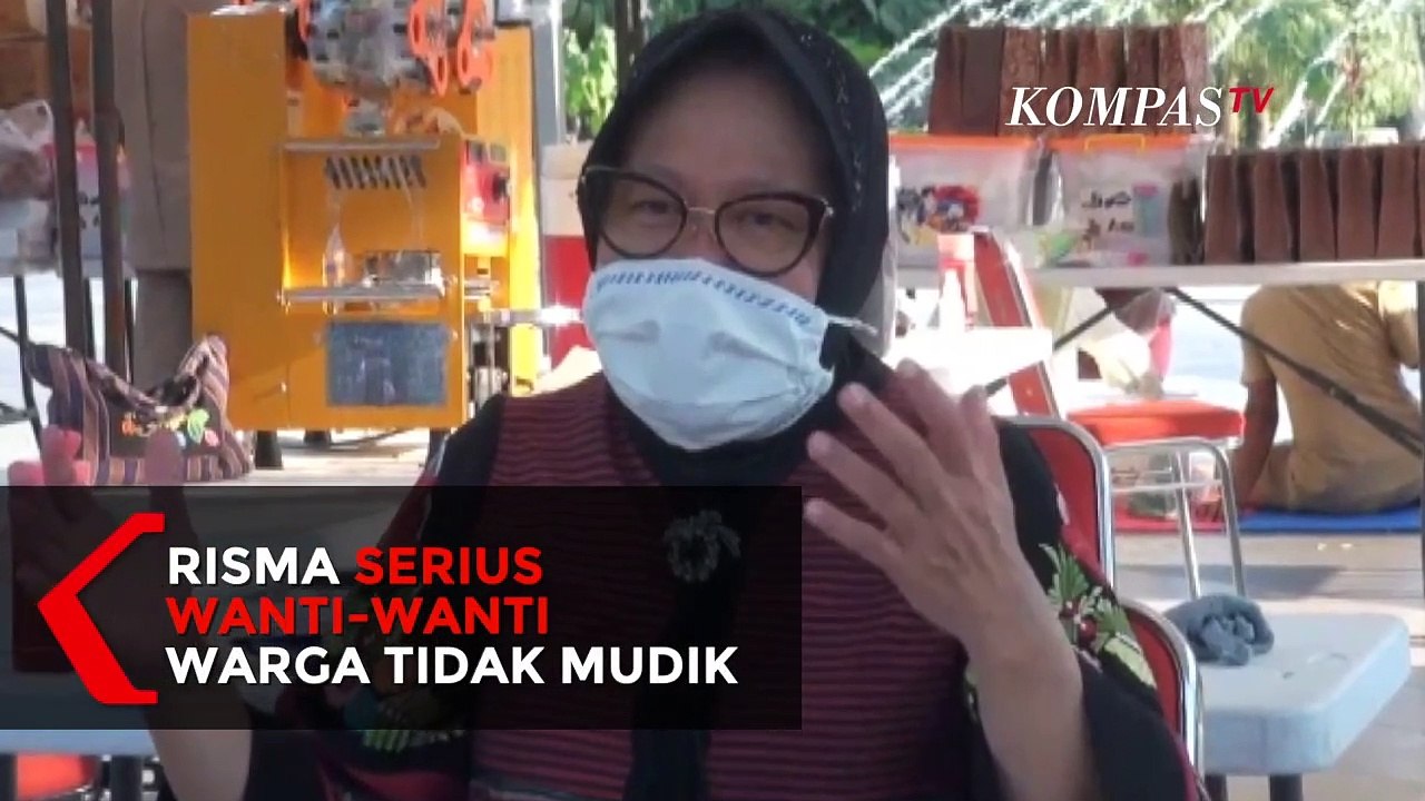 Risma Serius Wanti-wanti Warga Tidak Mudik