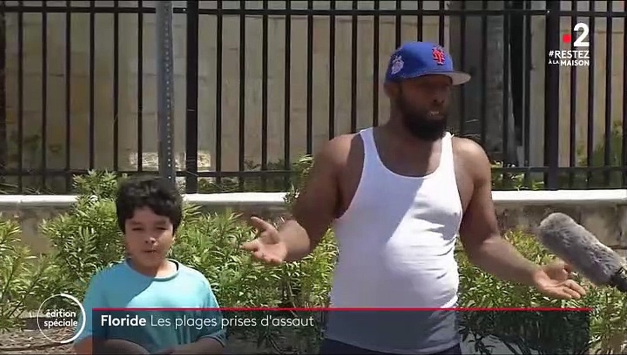 Coronavirus: Sur les plages de Floride, qui ont rouvert, c'est la cohue - Mais la plupart des personnes n'ont ni masque ni protection!