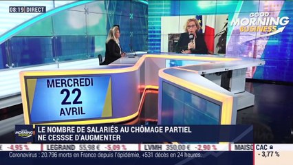 Muriel Pénicaud (ministre du Travail) : Le nombre de salariés au chômage partiel ne cesse d'augmenter - 22/04
