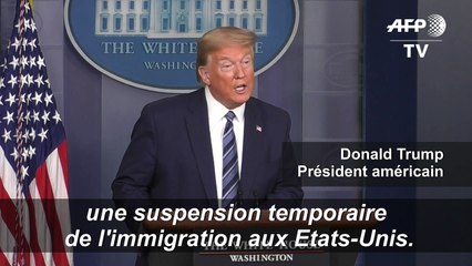 Immigration: Trump annonce une "pause" de 60 jours sur les cartes vertes