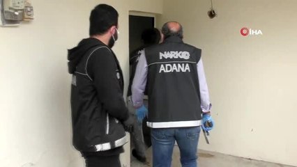 Sera içerisinde ve bahçede 186 kök Hint keneviri ele geçirildi