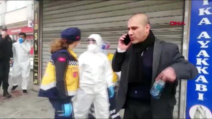 SULTANGAZİ'DE RAYDAN ÇIKAN TRAMVAY OTOBÜSE ÇARPTI