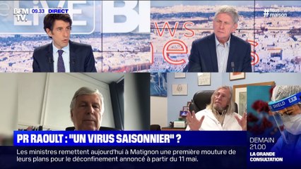 Pr Raoult : "un virus saisonnier" ? - 22/04
