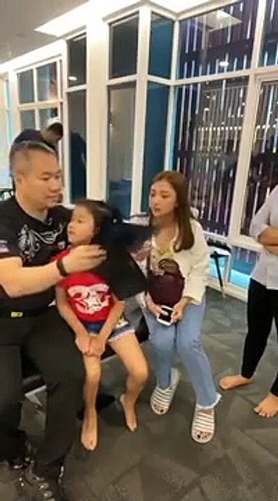 Special kid tit tar treatment by Master Chris Leong
