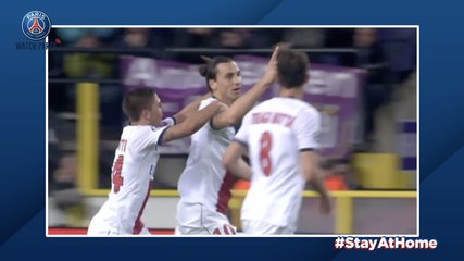 Anderlecht-Paris (23/10/2013) - Standing ovation for Zlatan