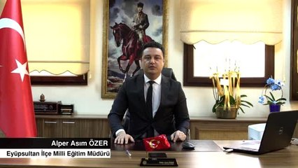 Çocuklar online bağlantıyla makam koltuğuna oturdu