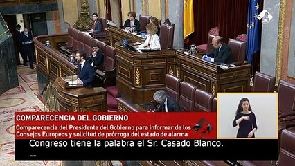 La socialista Batet evitó guardar un minuto de silencio por las víctimas hasta que lo exigió Casado