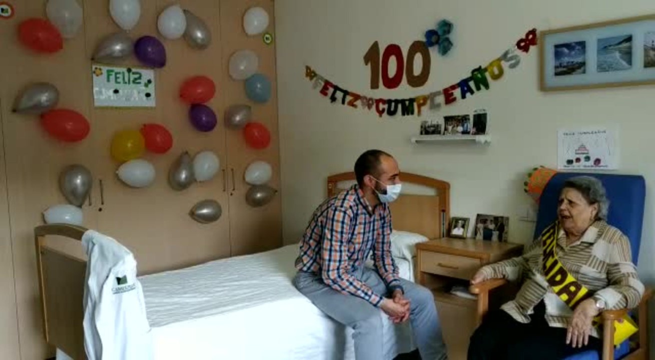 Maruja Campos cumple 100 años en una residencia de Guardamar del Segura