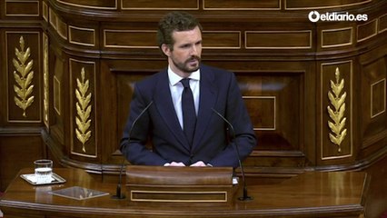 Casado culpa al Gobierno de los muertos: "La paciencia se está acabando"
