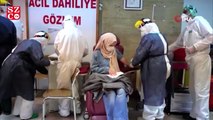 İstanbul’daki sağlık savaşçılarının korona ile mücadelesi böyle görüntülendi