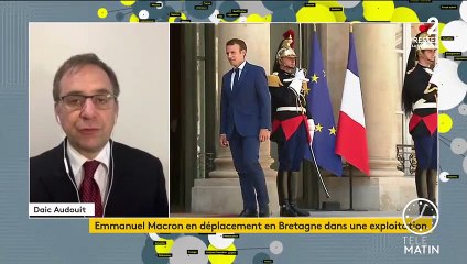 Coronavirus : Macron salue le travail du secteur de l’alimentation dans le Finistère