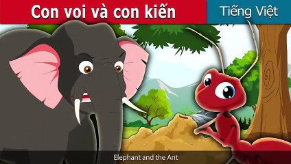 Con voi và con kiến  - Chuyen co tich  - Truyện cổ tích -  Truyện cổ tích việt nam