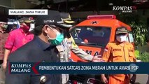 Polresta Malang Kota Bentuk Satgas Zona Merah Untuk Pantau PDP Corona