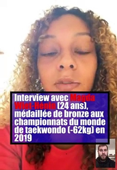 Interview avec Magda Wiet-Hénin, championne française de taekwondo