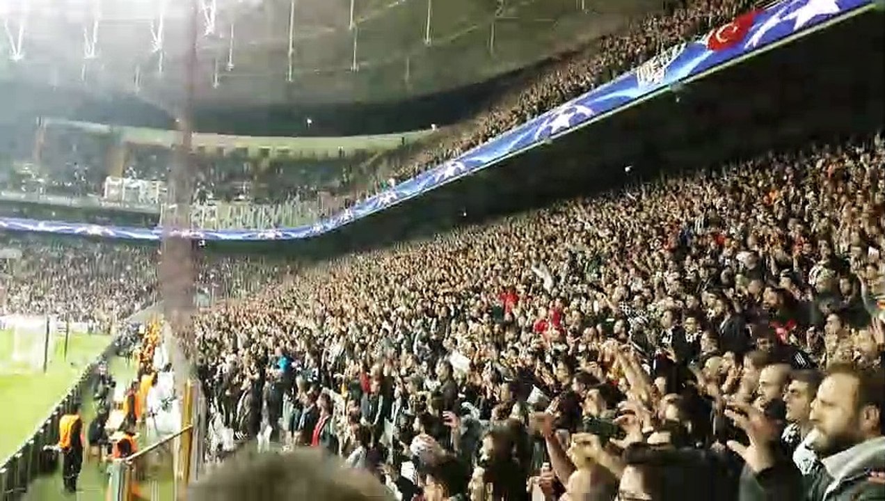 Besiktas-Benfica sessizlik rekoru ve üclü 23.11.2016