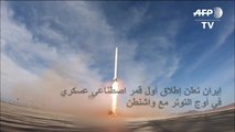 إيران تعلن إطلاق أول قمر اصطناعي عسكري في أوج التوتر مع واشنطن